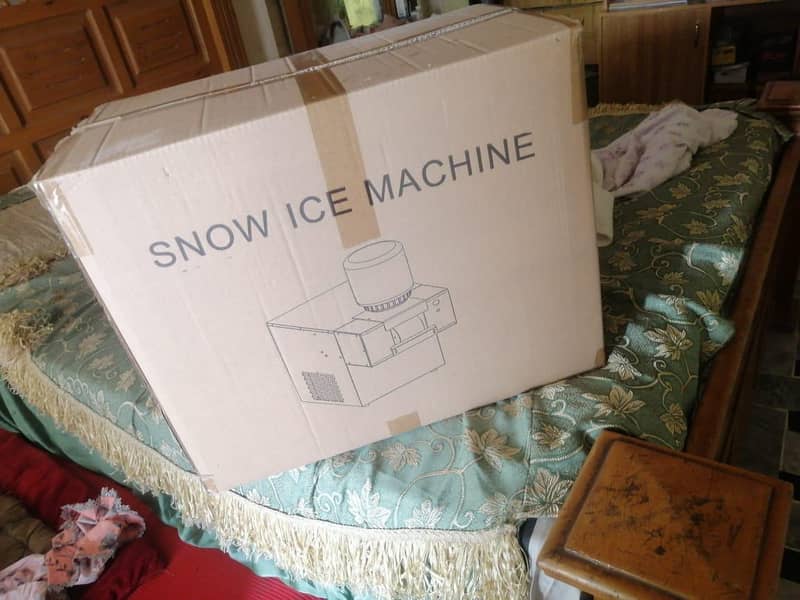 Snow flake ice machine 7