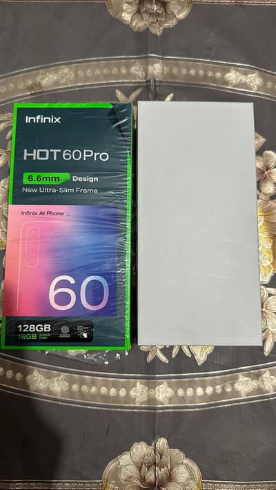 Infinix Hot 60 Pro  With All accessories