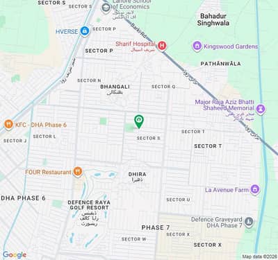 22 Marla Plot for Sale Prime Location in S Block Phase 7 DHA Lahore