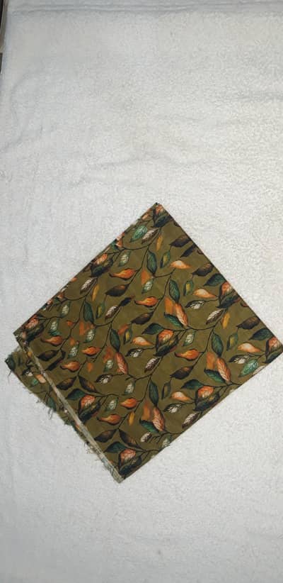 2 pc unstiched co-ord lawn suit