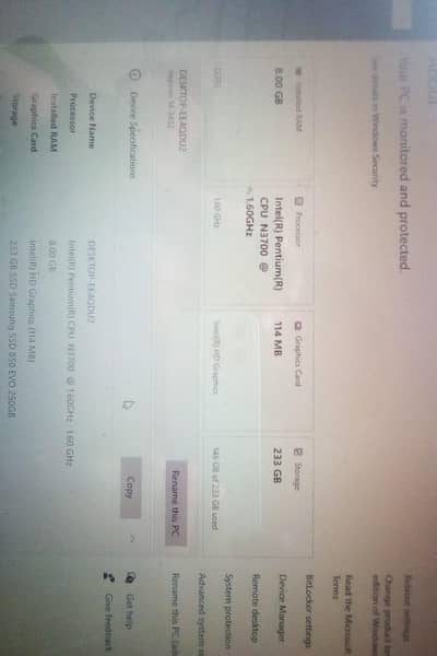 Dell Laptop Pentium (R)