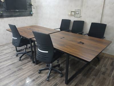 Office Chairs and Co Working / Meeting Table