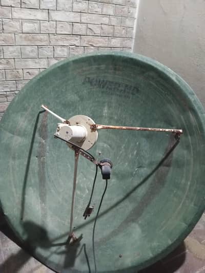 Old Satellite Dish Complete Set For Sale