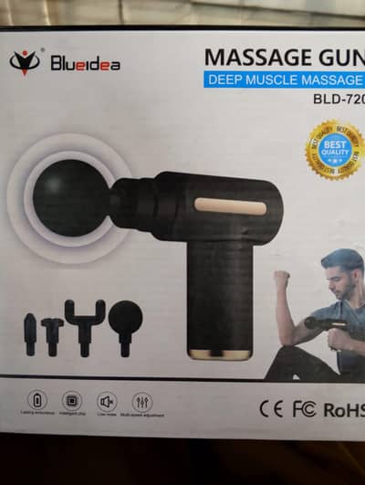 Deep Tissue Massage Gun 4 Speed Rechargeable Massager