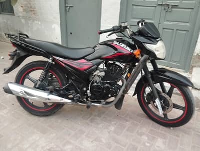 lush black beauty Suzuki gr 150