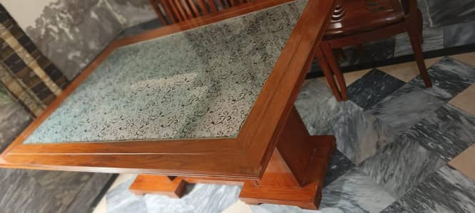 Dinning set with new condition