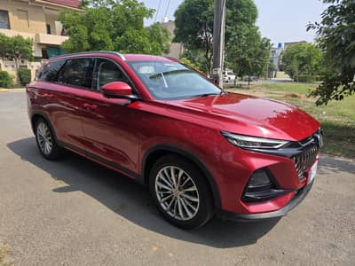 Changan oshan x7 2022 future sense red 10/10 total genuine