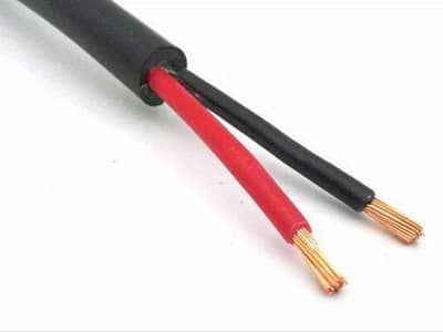 7/29 two core power cable roll