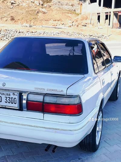 Corolla 1988 91 registered