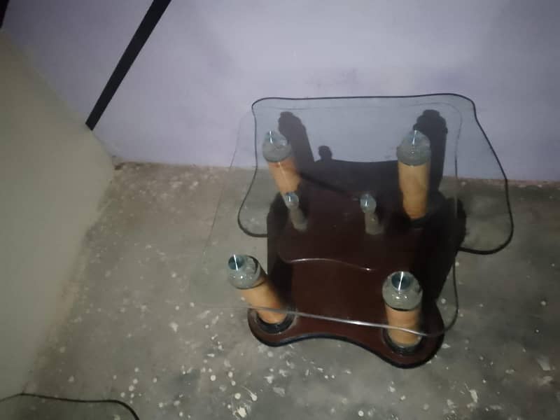 Glass Table Set 2