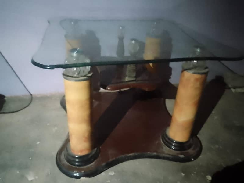 Glass Table Set 3