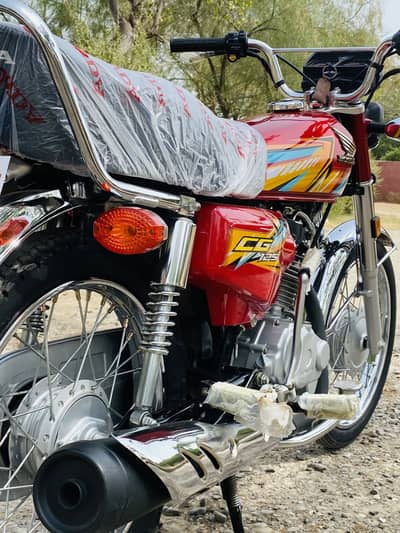 Honda CG 125 2026 Zero Meter Condition