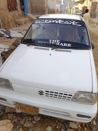 mehran car white