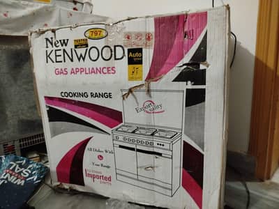 Kenwood Cooking Range – 5 Burners | New | Glass Door | Auto Ignition