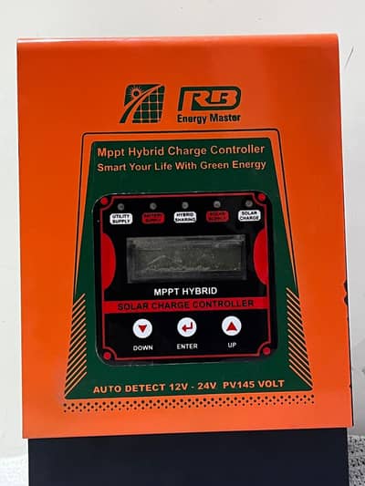 MPPT Hybrid Charge Controller Auto Detect 12V - 24V 80 AMP to 100 AMP
