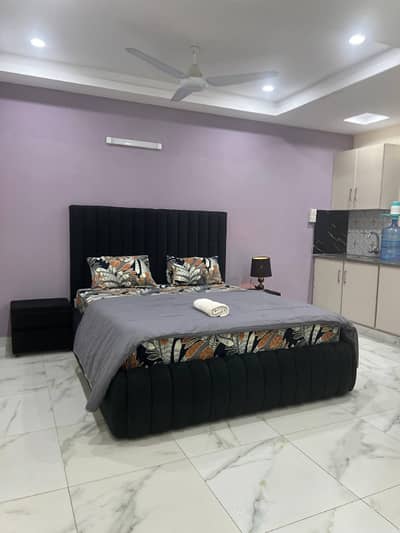 Daily basis 1bed ROM full furnished apartments safe and scour 100%coupe allow