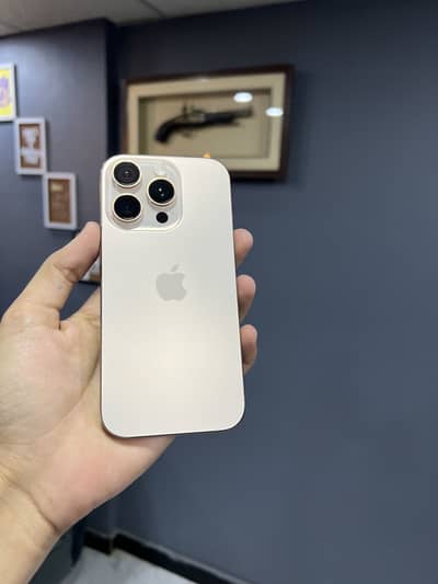 iphone 16 pro 128gb physical + E sim 10/10 exchange possible