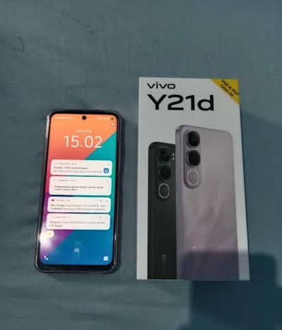 vivo y21d . . y21d bilkul new  just 16 din use