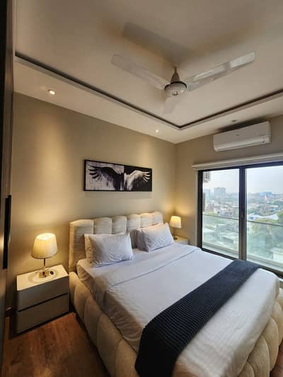 1 Bedroom Luxury Furnished Apartment is Available for Rent in Bahria Town Lahore