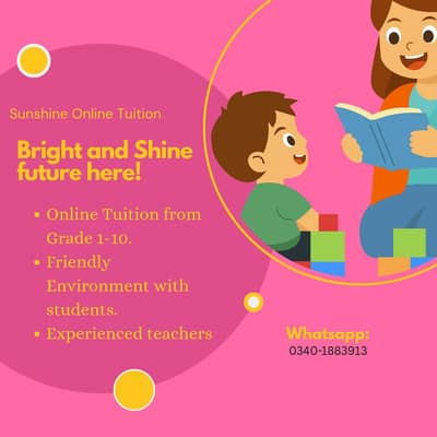 Online Tuition Available