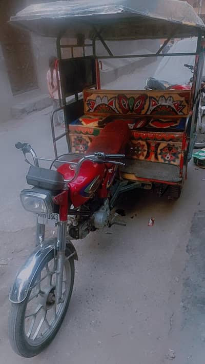 v i p riksha alhamdulilah koi b kam nai hony wala 21 modal gari