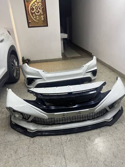 Honda Civic Front Back Bumper fc450