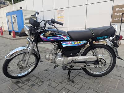 Honda CD 70 2024 black
