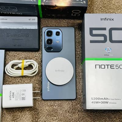 infinix Note 50 16 256 GB memory PTA approved 0304.2341. 677