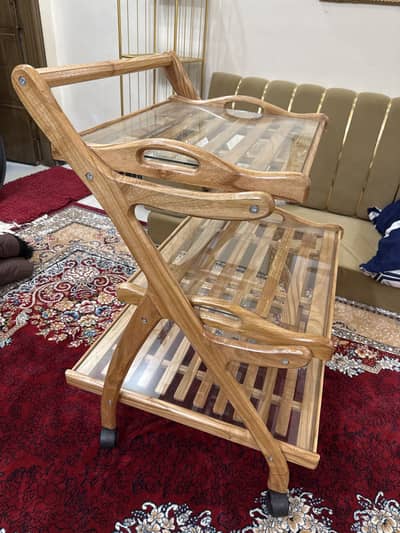 Serving trolley