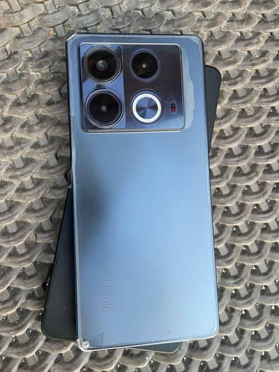 Infinix note 40 complete box and charger
