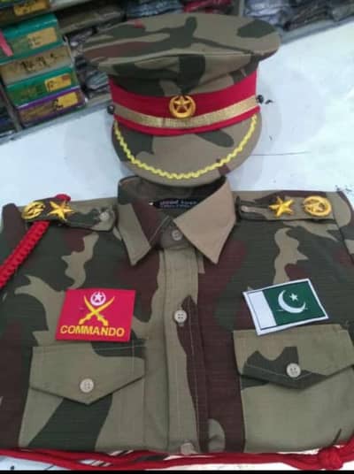 Commando Air Force navy and police uniform for kid,s