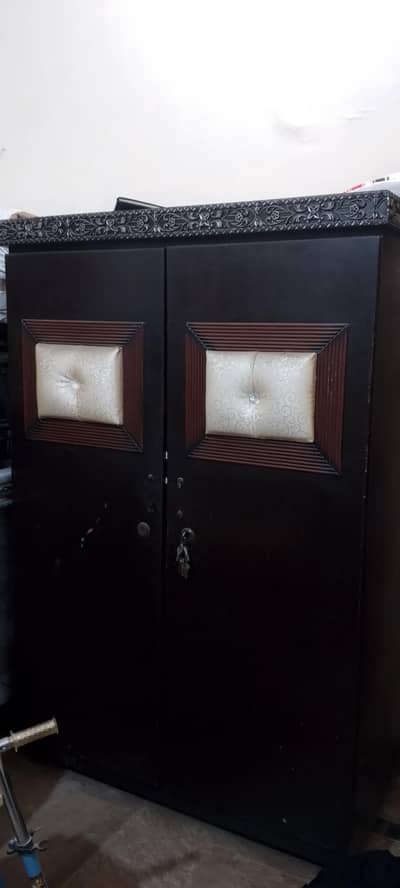 Wood Safe Almari – Locker with Keys – Good Condition