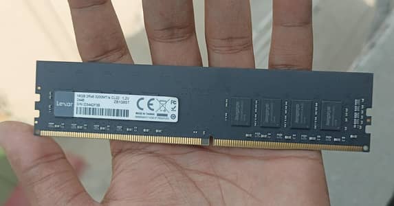 Lexar 16GB 3200mhz DDR4 Ram (Single stick)