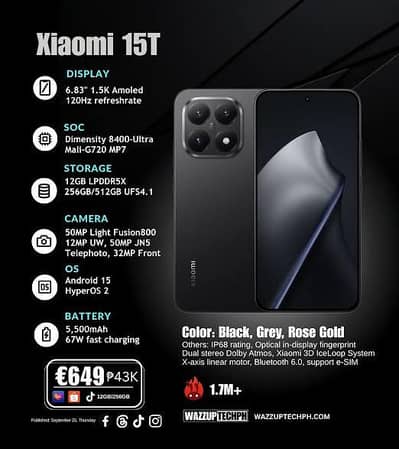 Xiaomi 15T