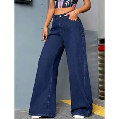 Blue Straight Fit Jeans Size 26 – Excellent Condition(Brand new)