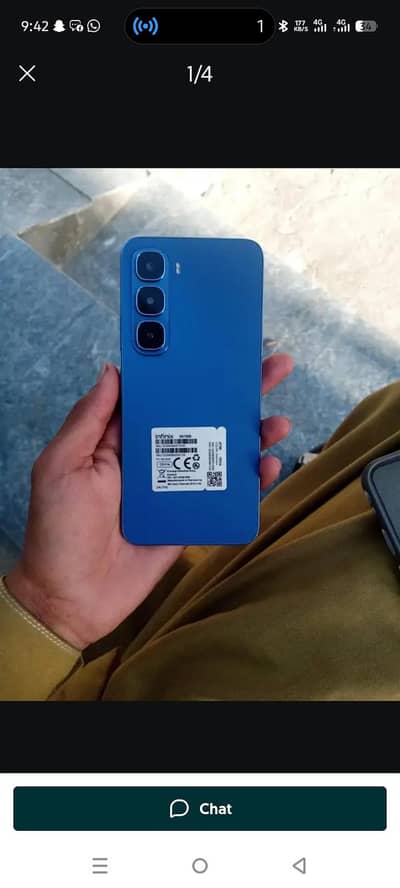 Infinix hot 60i 8/256 full warranty ma hai complete box 03157771357