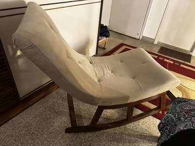 Rocking chair in wood