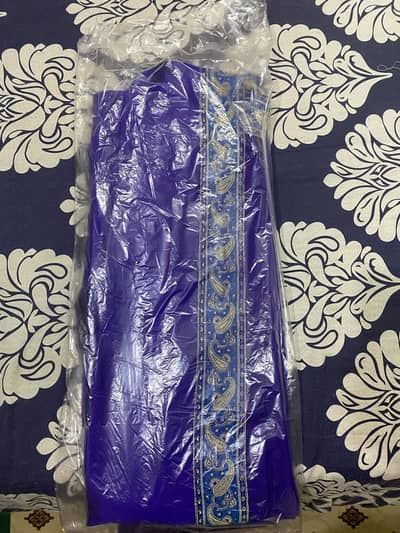Jamawaar blouse, shamoon silk saree with jamawar border