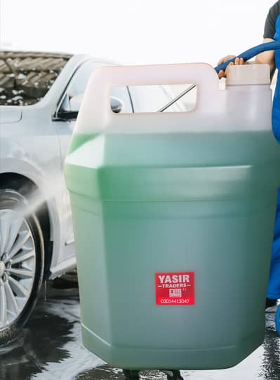 Car Wash Shampoo liquid High Foaming Clean and Shain 10 Liter