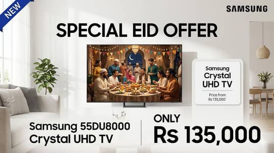 Samsung original 55DU8000 4k smart
