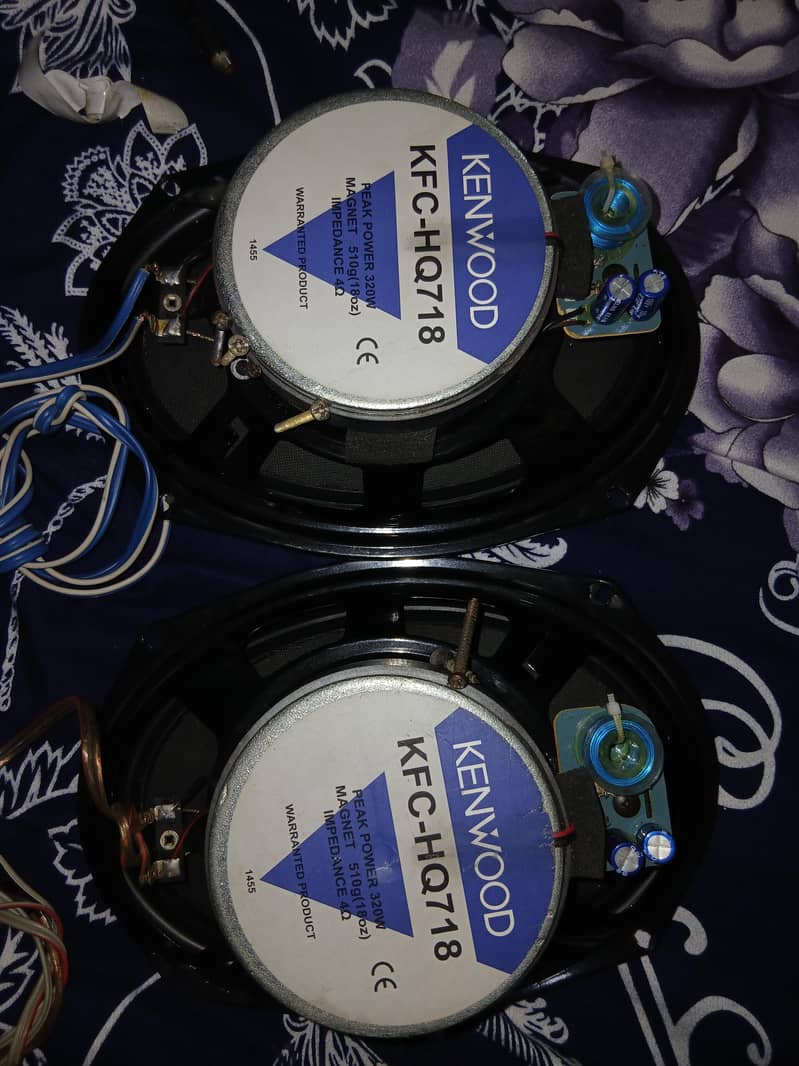 Solid Audio Amplifier Kenwood Speakers 6