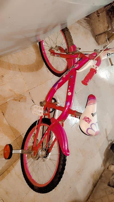 pink bicycle