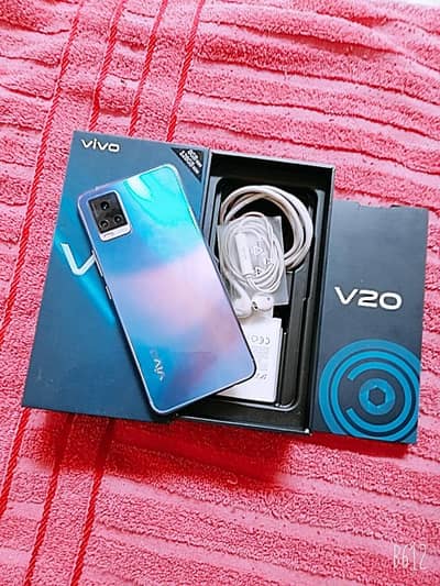 Vivo V20 8Gb Ram 128 GB memory PTA approved. 0325=3982=953