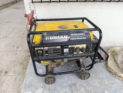 Firman Generator 6.5KVA - Powerful, Fuel Efficient