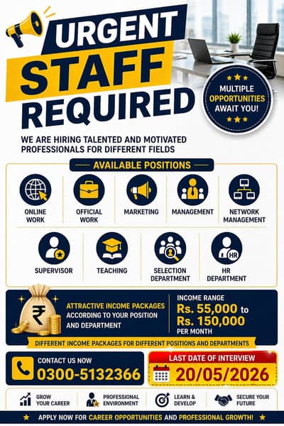 Job opportunities