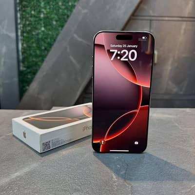 Apple iPhone 16 Pro max PTA prove  256 gb 97  battery health