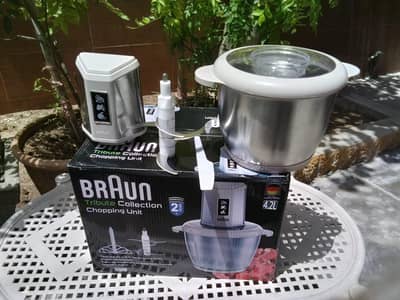 BRAUN Chopper Meat Grinder 4.2  Liter Germany