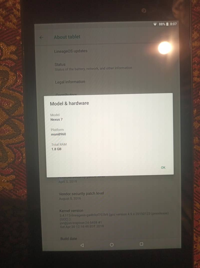 Google ( Nexus 7 ) 3