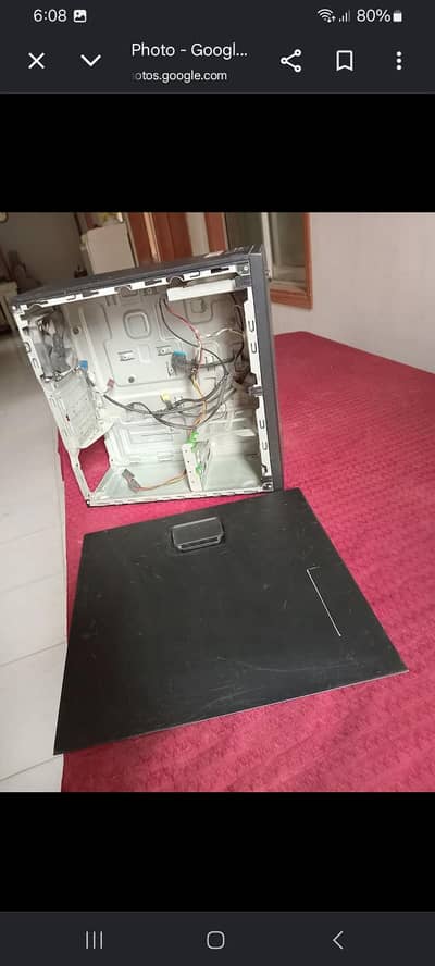 Hp Small tower cassing with Computer accessories