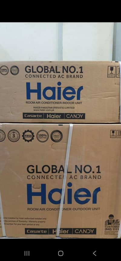 Haier model 13 LFCM white colour